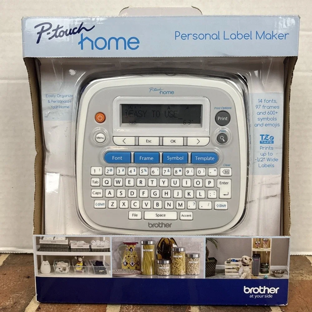 Brother PT-D202 P-touch Home Personal Label Maker NEW! (T12)